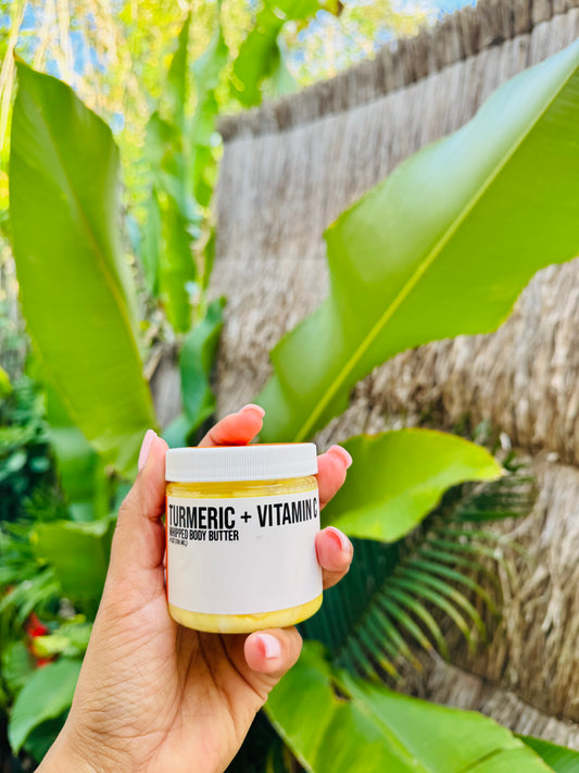 Turmeric + Vitamin C Whipped Body Butter